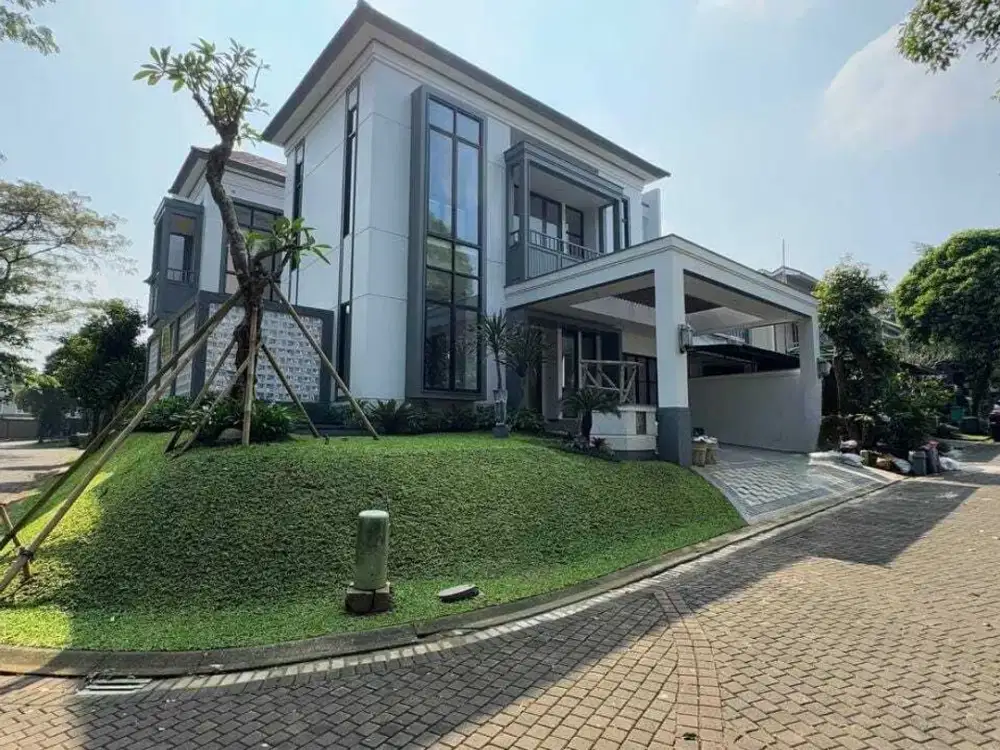 Rumah Mewah Bangunan Mandiri Cluster Costarica - Delatinos  BSD