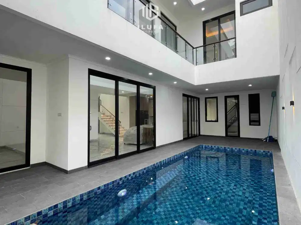 disewakan rumah bangunan baru lokasi strategis dekat kemang raya