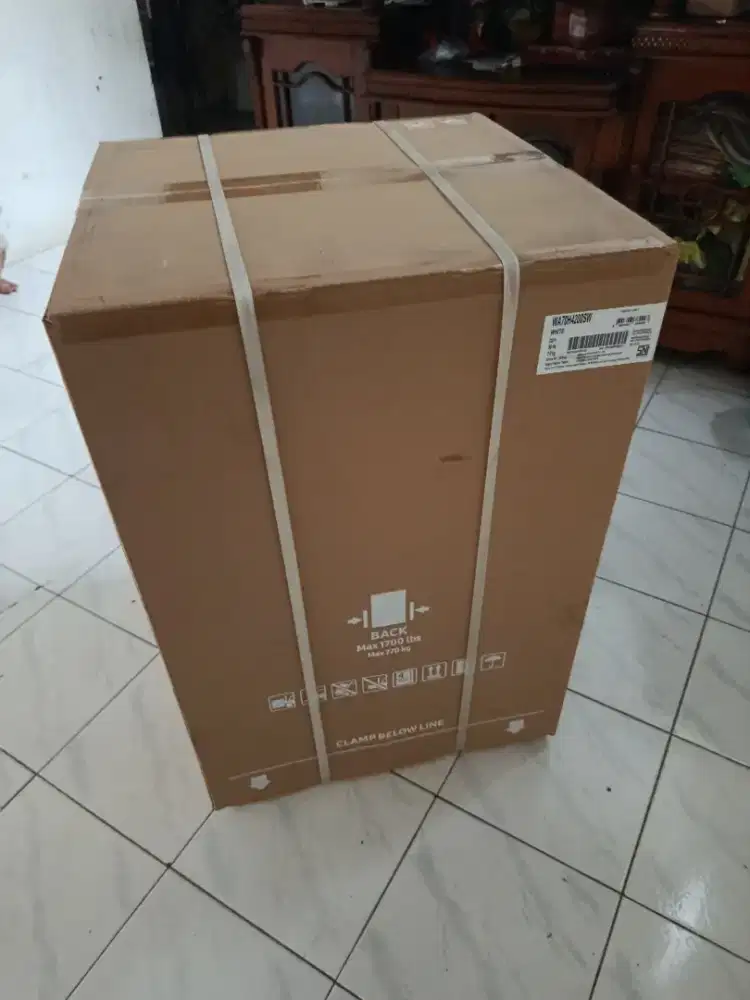 jual cepat butuh uang mesin cuci samsung 1 tabung bukaan atas