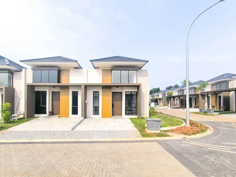 Rumah Hook Cantik 13 Mnt ke AEON Mall BSD City Dibantu KPR J-31010