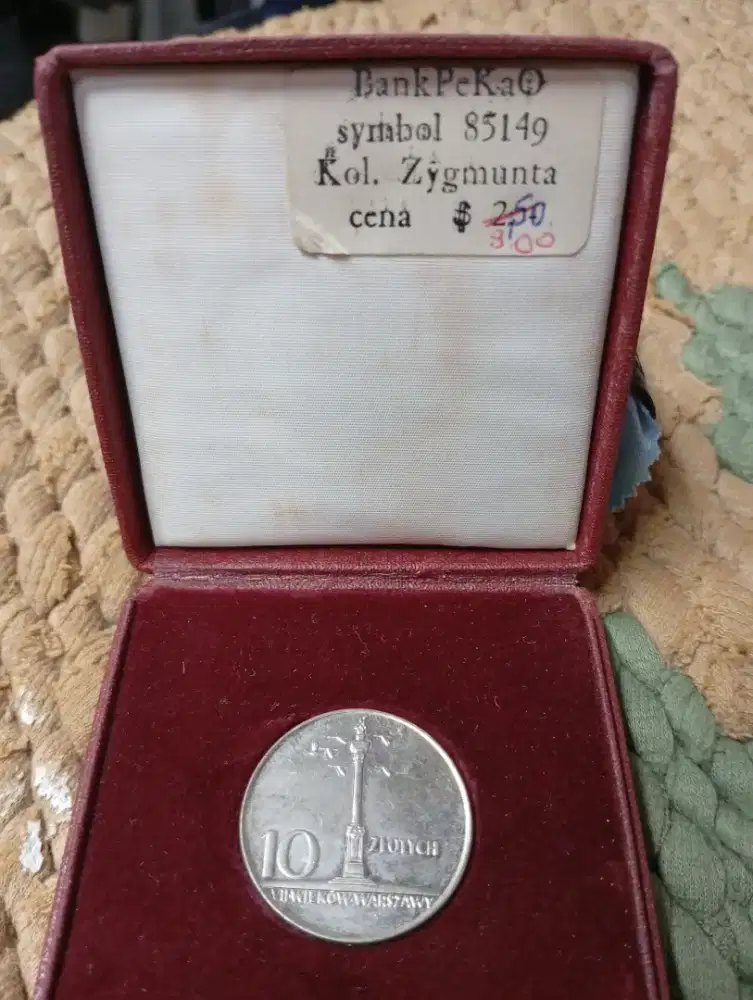 Koin Kuno Poland 10 Zlotych 1966