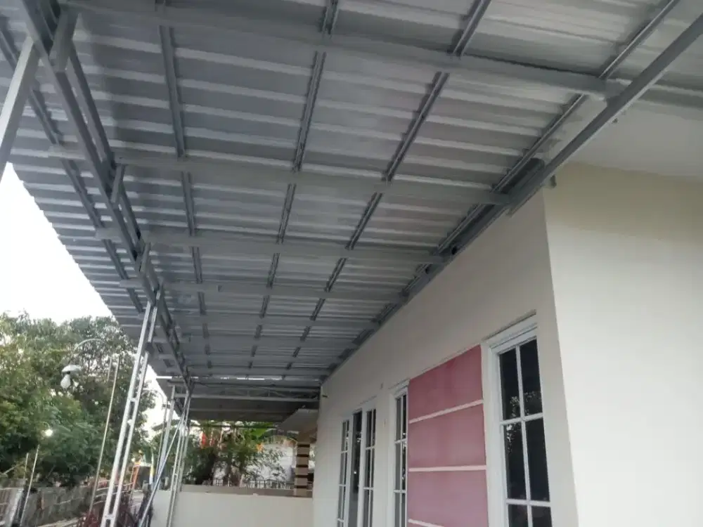 Konstruksi baja ringan dan kanopi dll