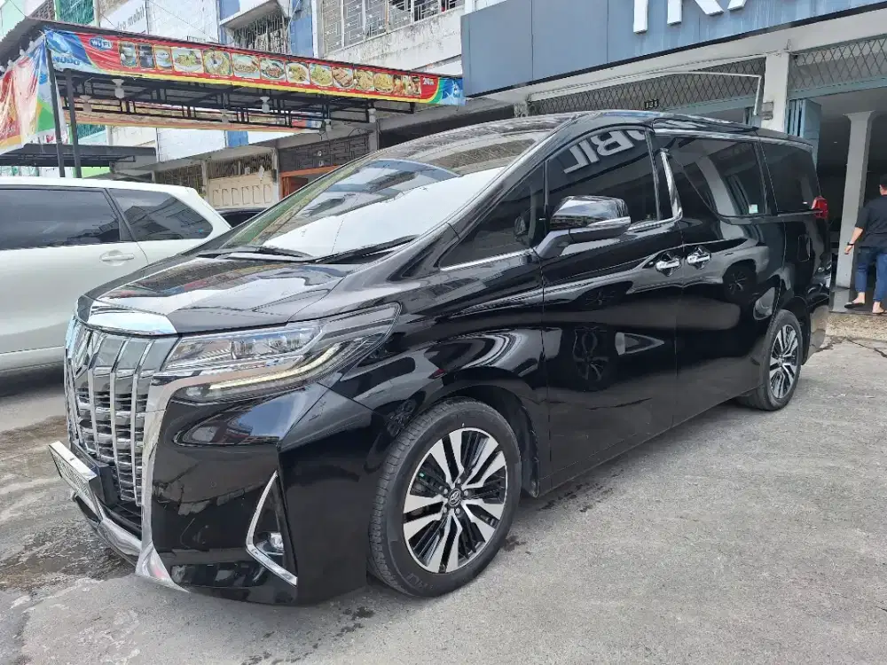 ISTIMEWA ALPHARD G 2.4 ATPM 2019 HITAM