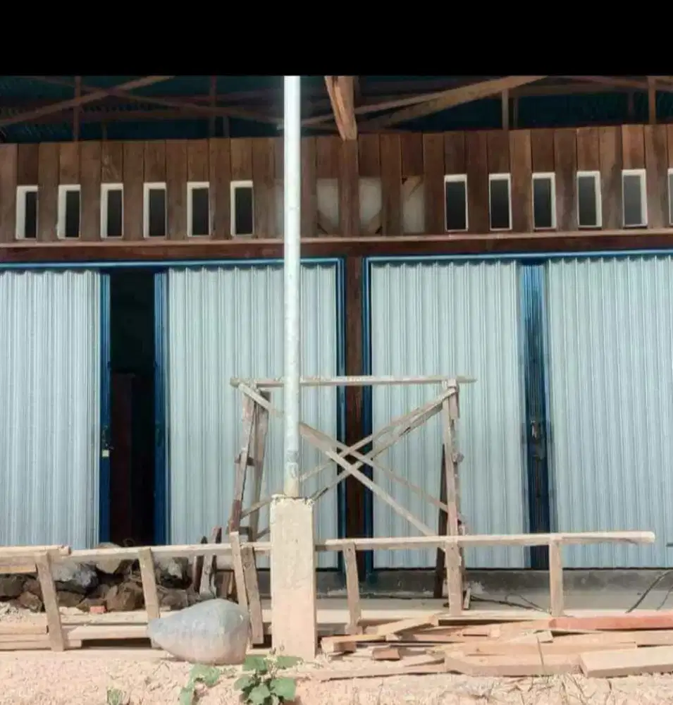 Folding gate rolling door murah