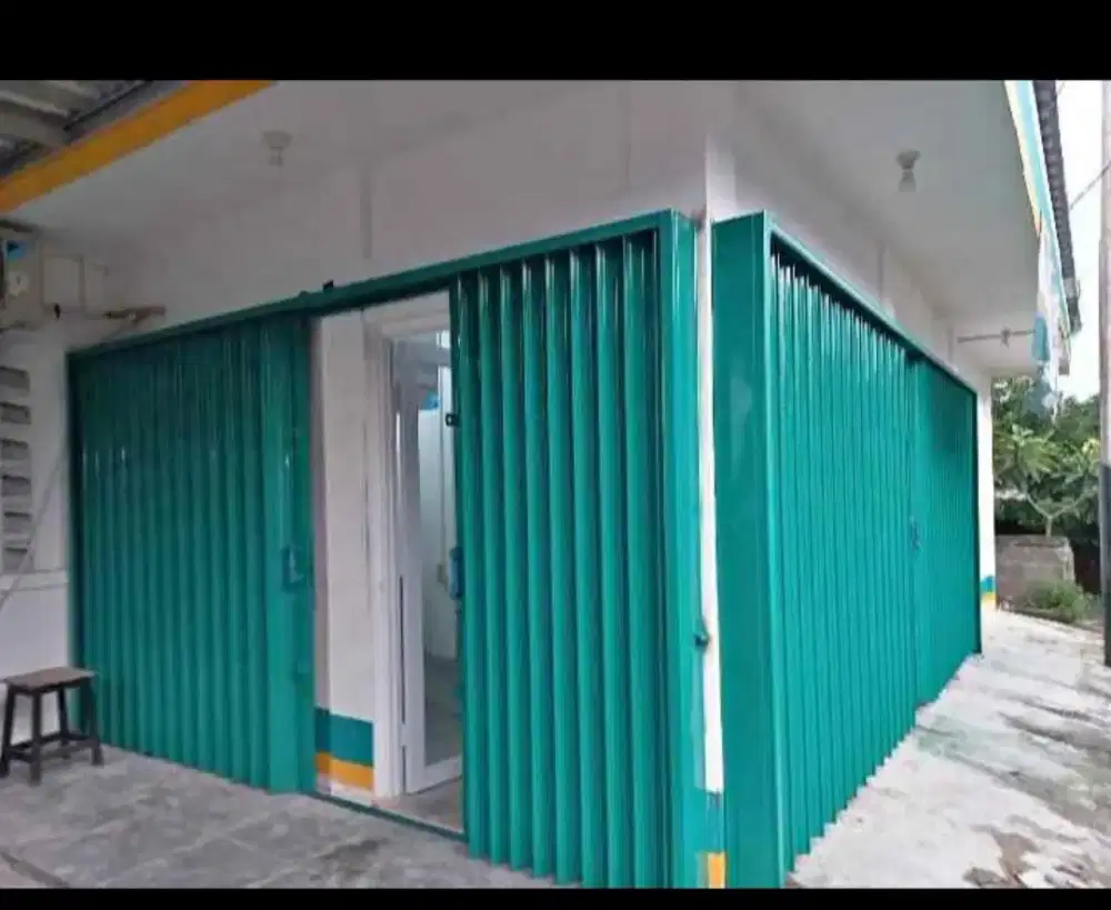 Folding gate rolling door murah