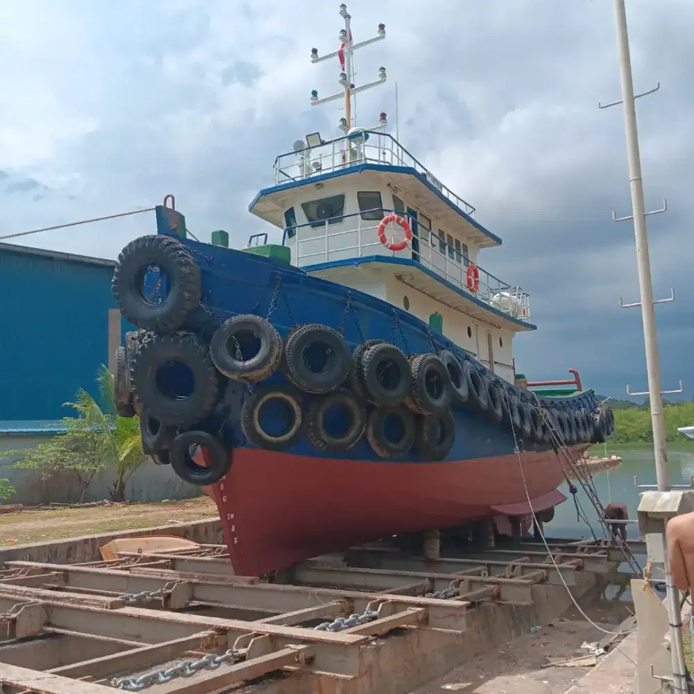 Jual Kapal Tugboat Kayu Tahun 2024