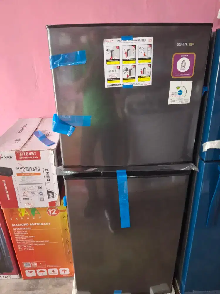 KULKAS SHARP 2 PINTU PROMO KREDIT BUNGA 0%