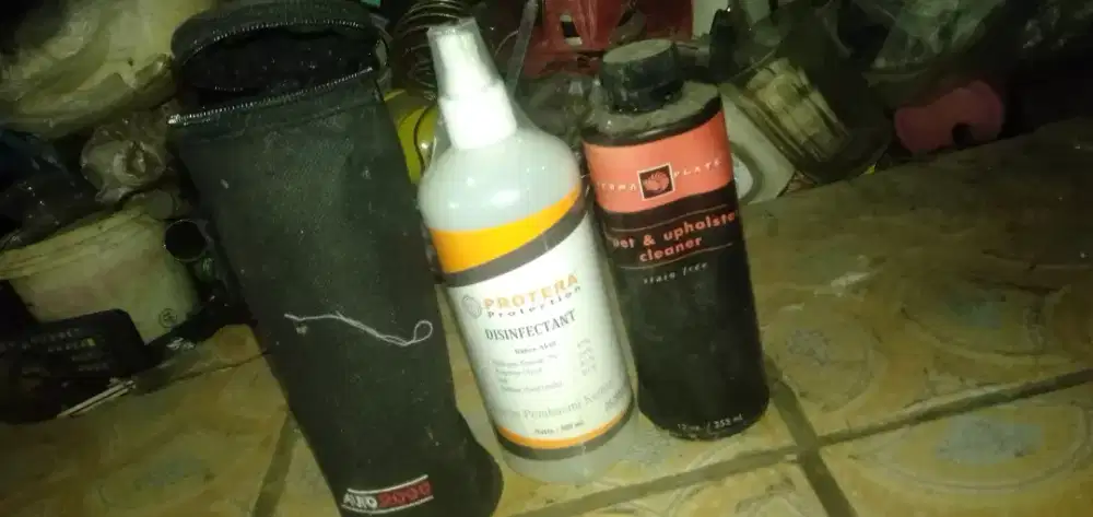 Sepaket kelengkapan pembersih kendaraan brg baru hrg murah utk yg phm2