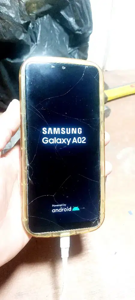 Bu samsung a02 kondisi apa adanya mesin semua aman nyangkut akun