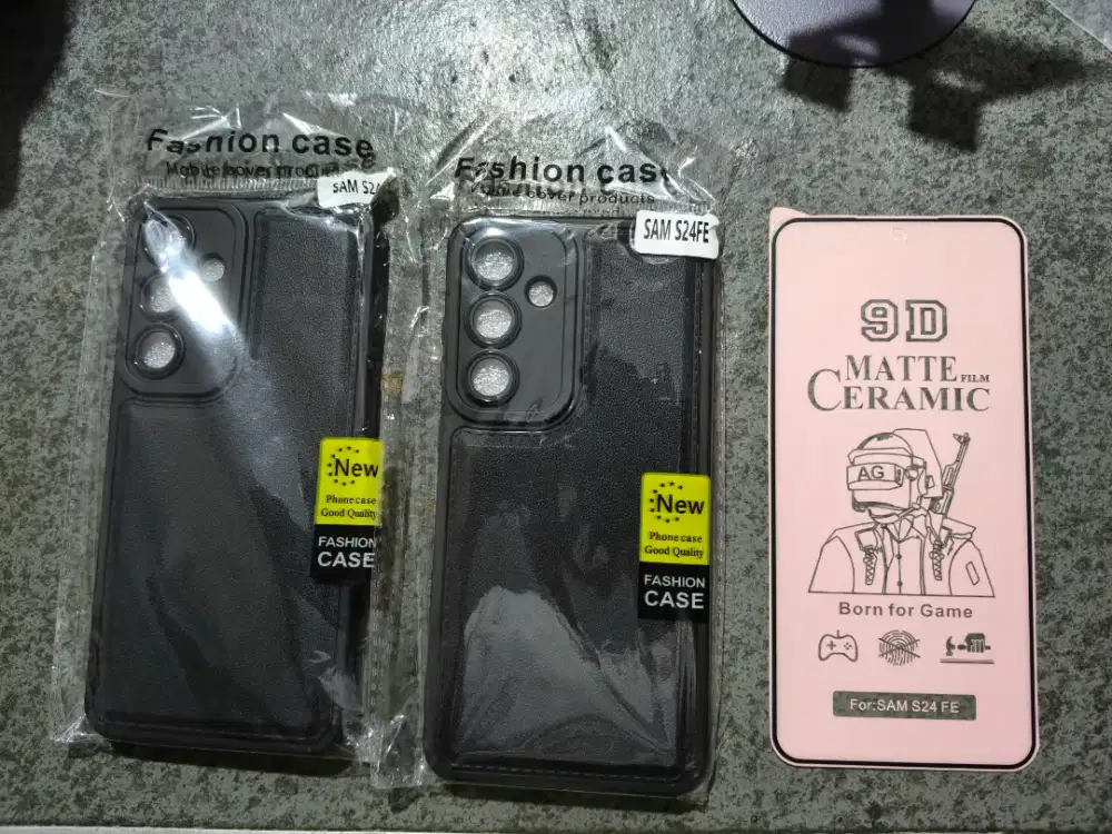 2 casing Samsung S24 FE + anti gores
