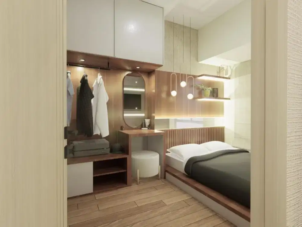 DISEWAKAN APARTEMENT TOKYO RIVERSIDE PIK 2 TIPE 2BR FURNISH