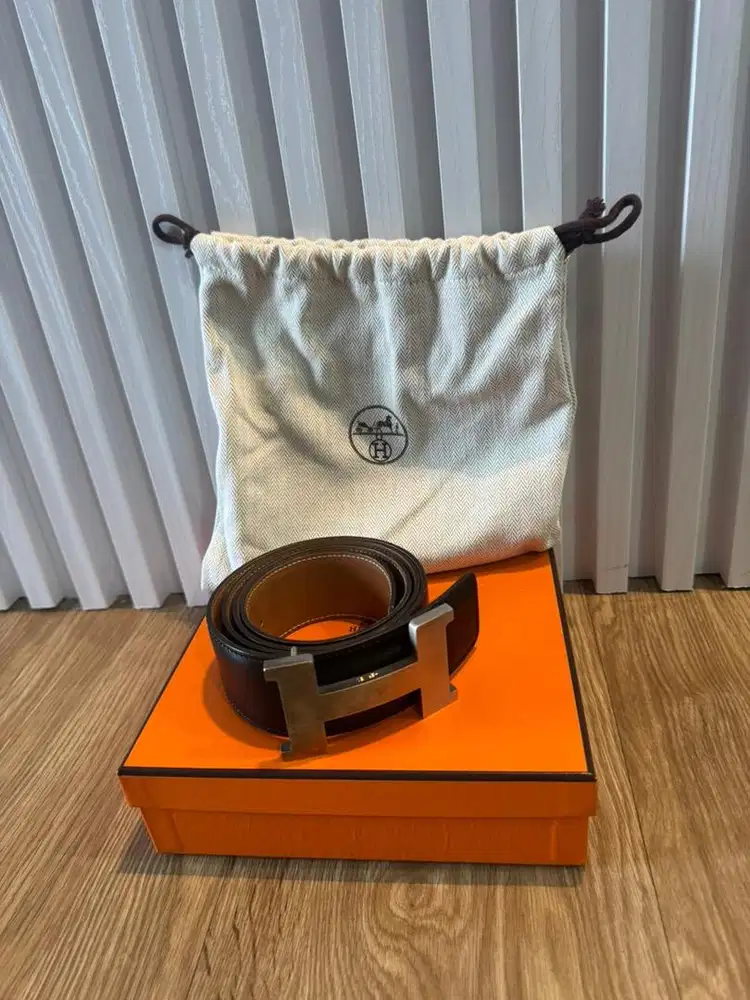 tali pingang hermes asli  panjang 93cm