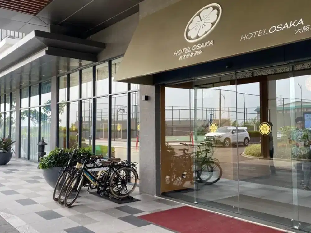 DISEWAKAN APARTEMENT OSAKA RIVERVIEW PIK2 FURNISH 1BR (RARE ITEM)