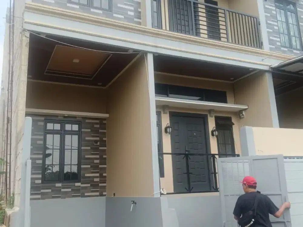 RUMAH CLUSTER 2 LANTAI MURAH CASH DAN KPR AKSES STRATEGIS DEKAT JALAN UTAMA