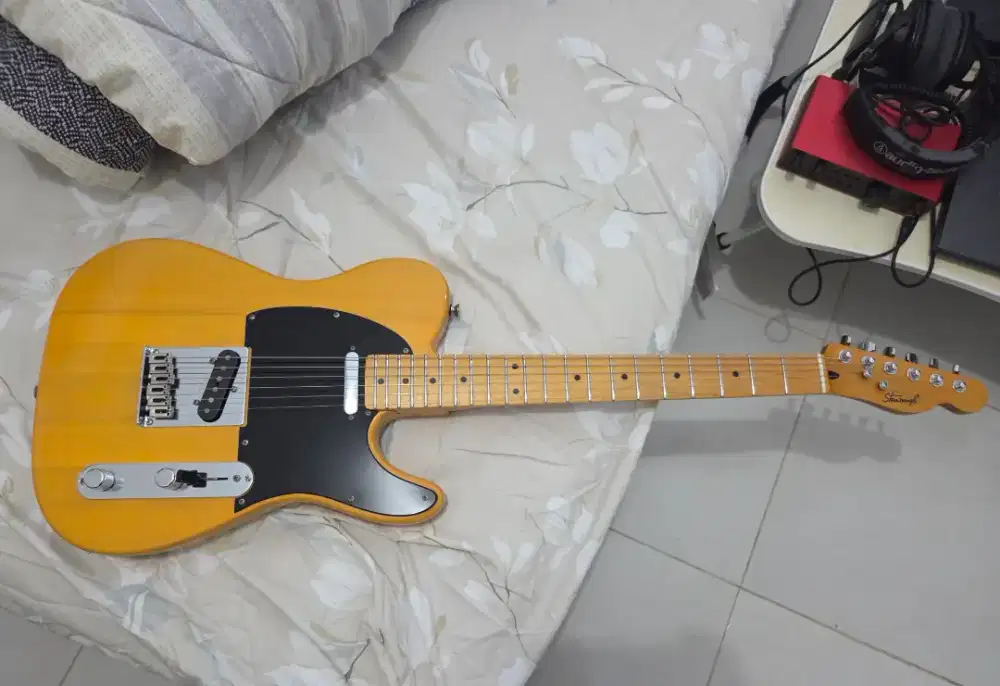 Telecaster Custom Stranough (neck) & Harley Benton (body)