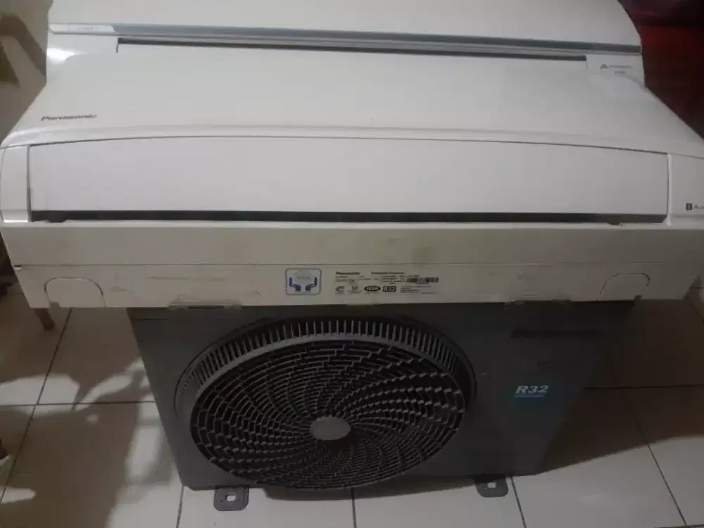 AC Panasonic R32 1/2 PK Gratis Pasang + Freon