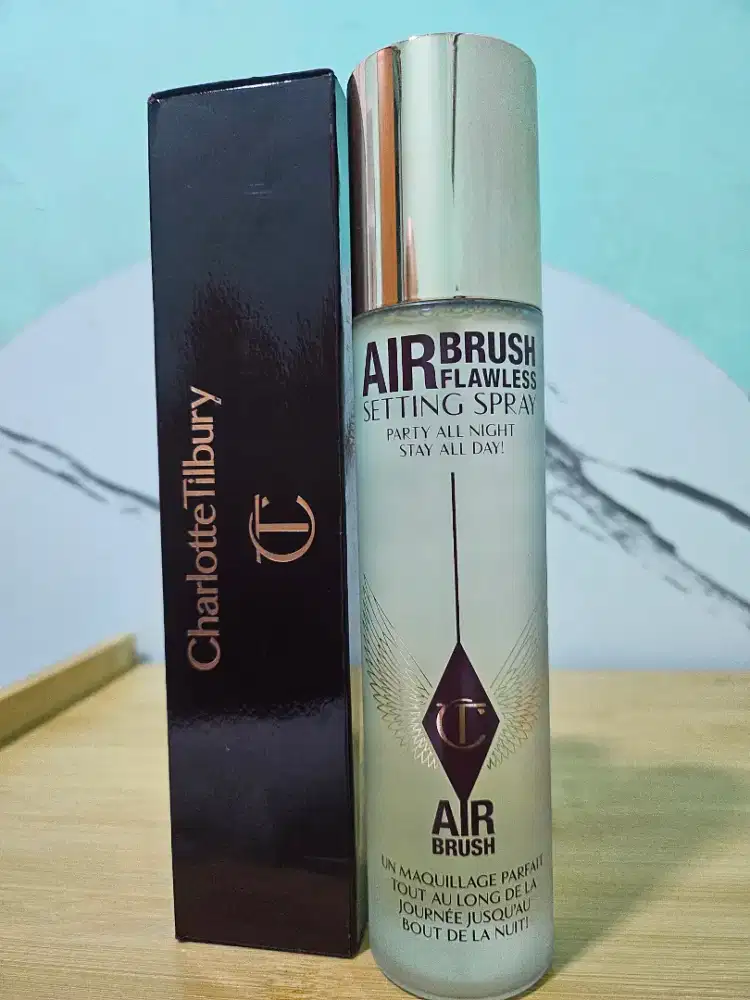 Air brush flawless setting spray
