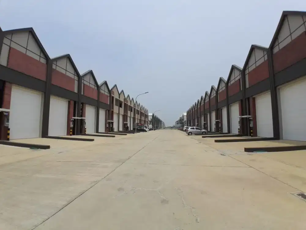 Disewakan Cepat Gudang Modern Siap Pakai di Bizpark PIK 2 Bebas Banjir