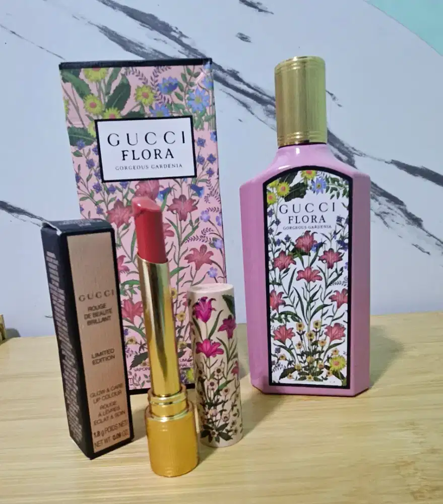 Parfume & lipstick gucci