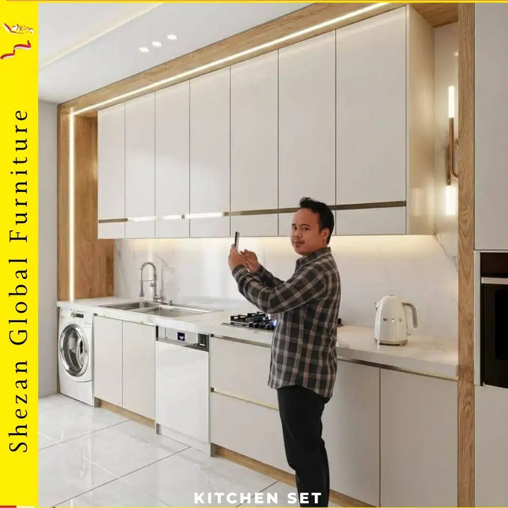 Jual kitchenset murah bisa custom harga terbaik kualitas premium
