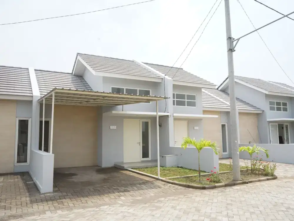 Rumah Milenial 0 Jalan Raya Di Krian Sidoarjo, Dekat Pusat Pendidikan