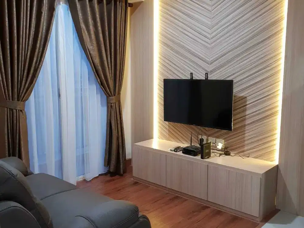 Disewakan Apartemen North 3br Lingkungan Bersih Nyaman Siap Huni