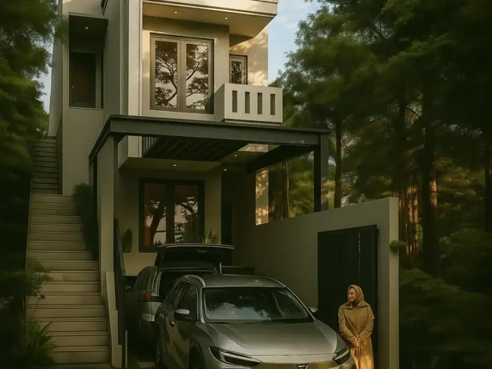 Hidden Gem di Gandaria Dago — Rumah Hunian Sejuk Bergaya Industrial di Tengah Kota Bandung!