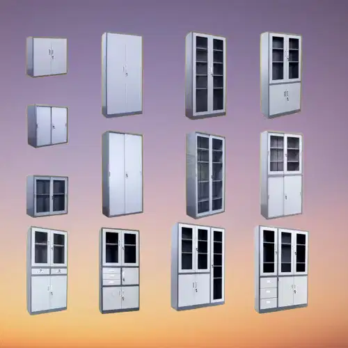 Lemari arsip Loker locker besi serbaguna swing Kantor Sekolah Asrama