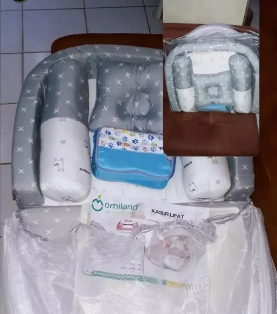 Kasur lipat bayi omilad