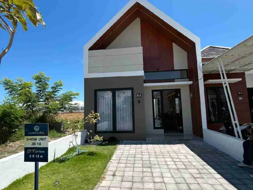 rumah murah 400jutaan model Scandinavia di damarsi sidoarjo