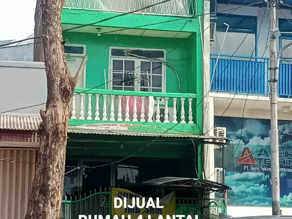 Rumah Dijual 4 Lantai di Kemanggisan Jakarta Barat