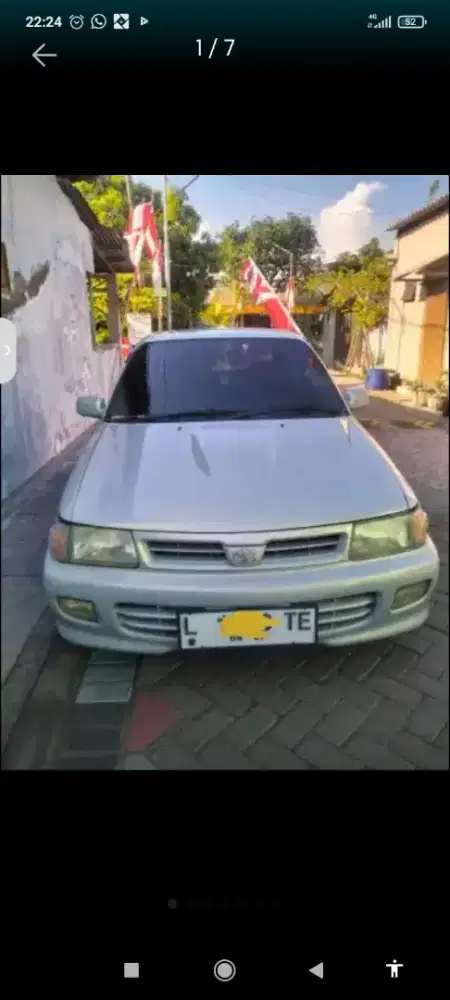 Toyota starlet kapsul turbolok 97 super antik alami