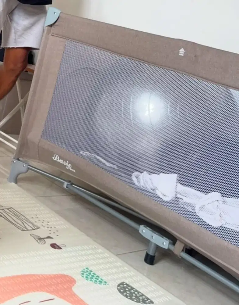 Baby cot set matras busa