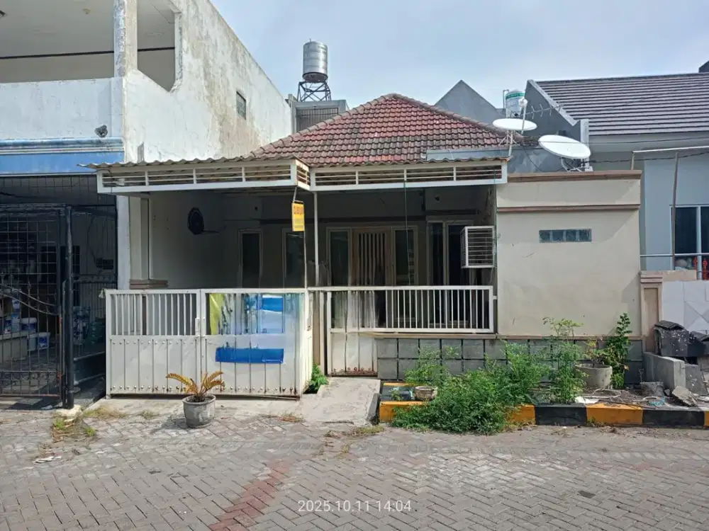 Dijual rumah 1,5 lantai minimalis Nirwana Eksekutif blok CC , Surabaya
