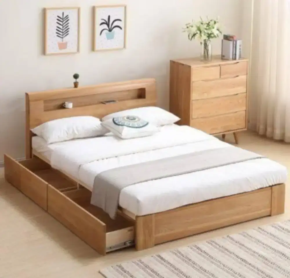 Dipan jati minimalis