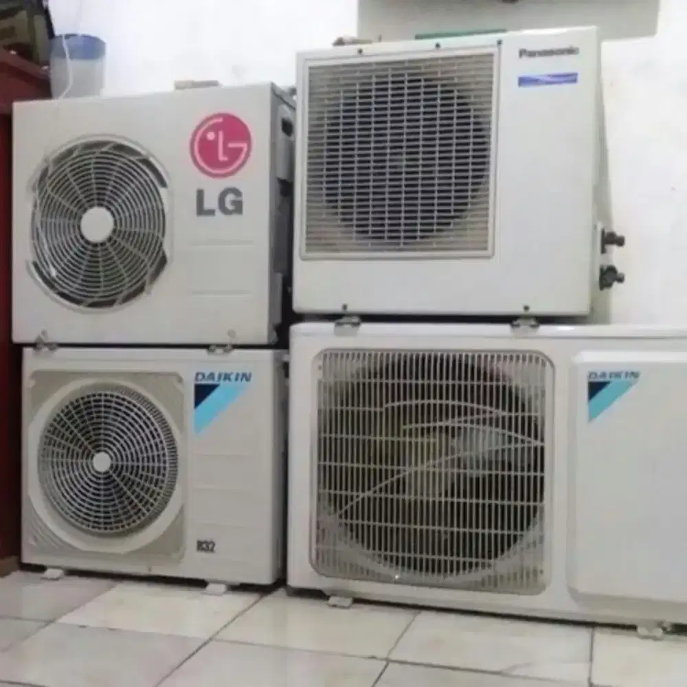 Ac bekas Plus Pasang terima dingin 1/2pk-1pk-1,5pk-2pk-3pk-5pk