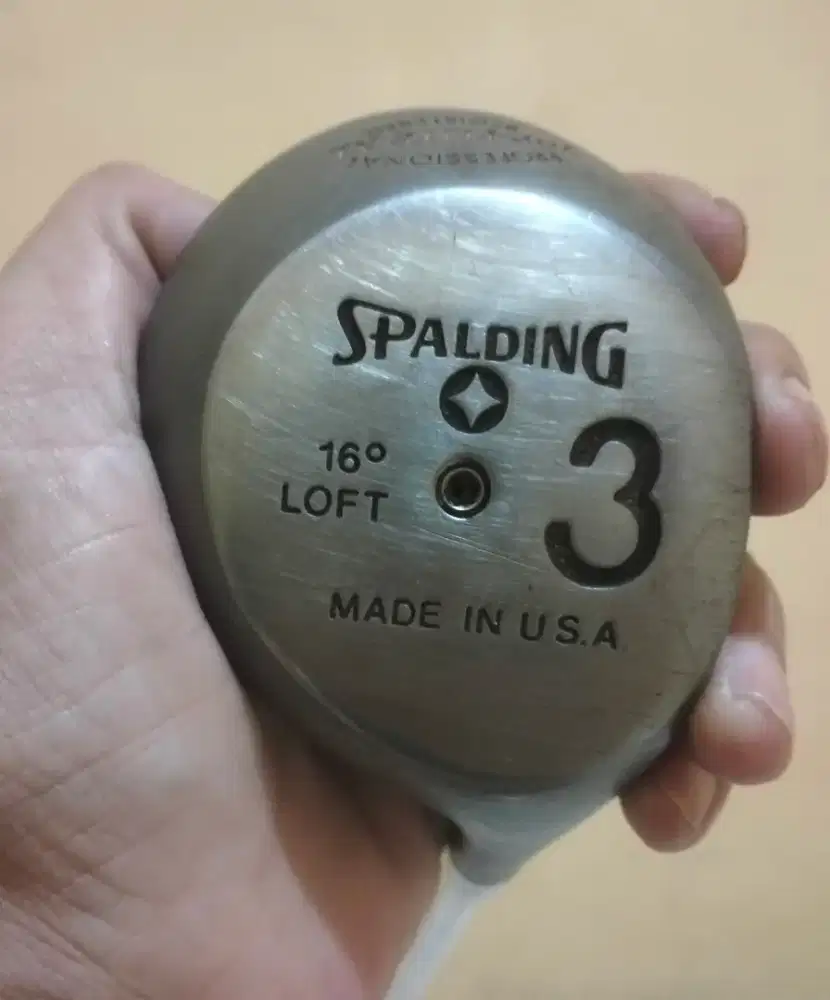 Stik golf Spalding wood no 3 , loft 16 Made in USA