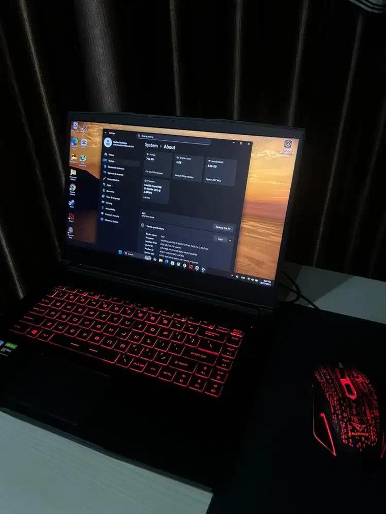 Jual Gaming laptop (BISA NEGO)