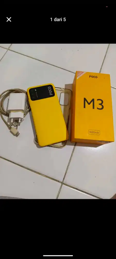 Poco m3 ram 6/128 batre 6000 fullset