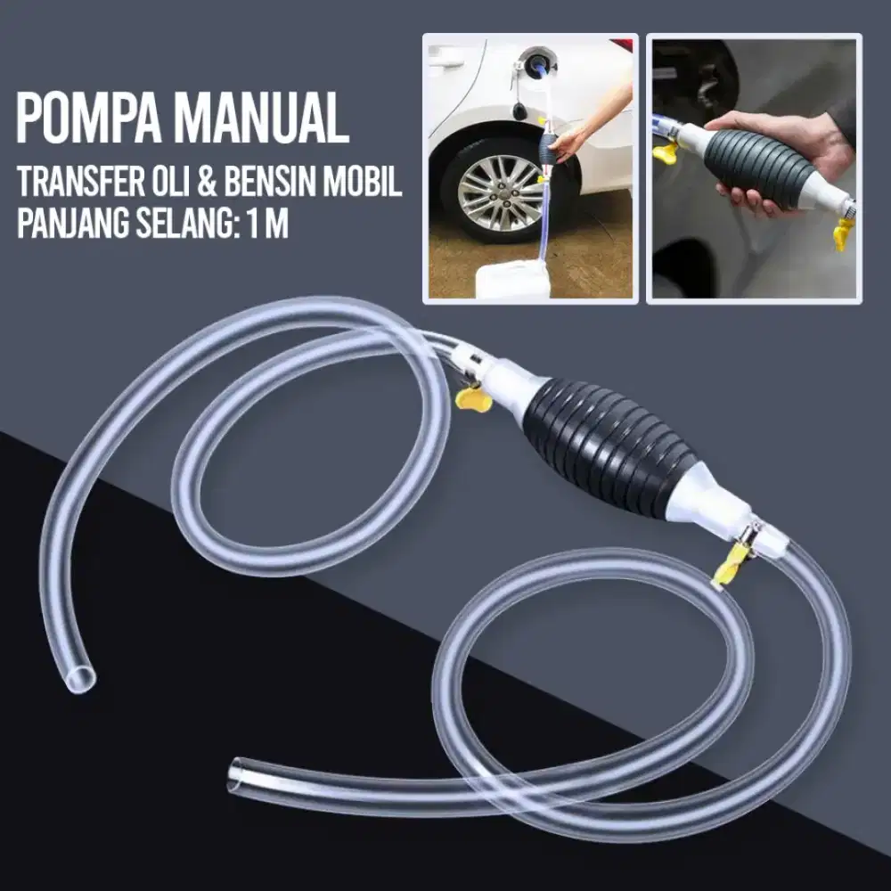 OTOHEROES Pompa Tangan Transfer Oli Bensin Mobil Oil Extractor