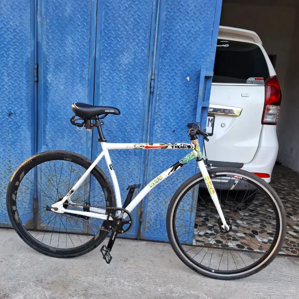 Fixie Wimcycle Rakitan - Fixie Fixed Gear - Sepeda Fixie Frame Oversiz