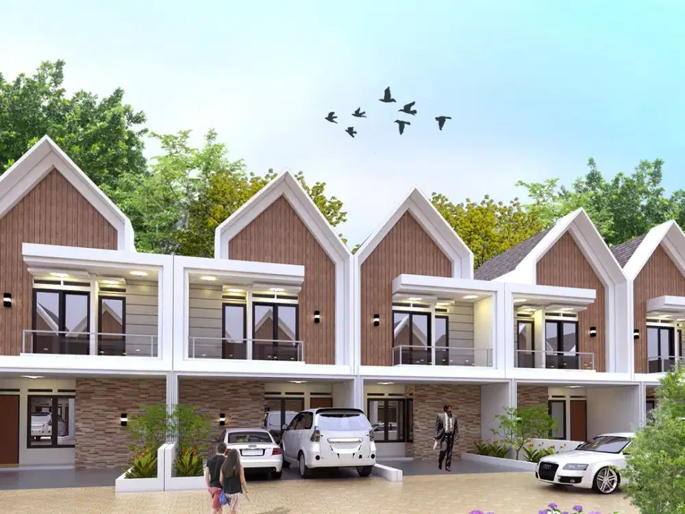 Dijual Rumah 2 Lantai dalam Cluster Eksklusif di Cilendek Kota Bogor, Dekat Tol & Stasiun!