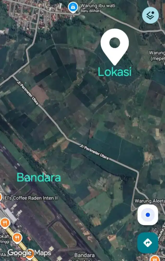 DIJUAL TANAH BELAKANG BANDARA RADIN INTAN NATAR