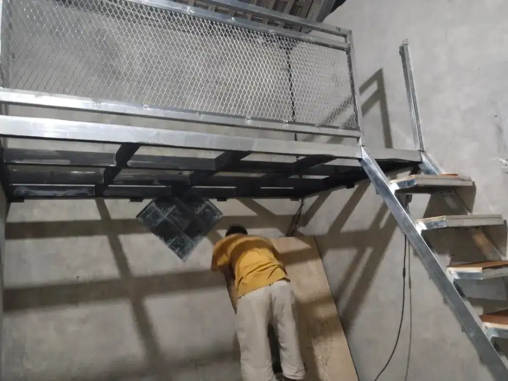 speck bahan yang kuat dan harga hemat untuk desain kamar dak besi