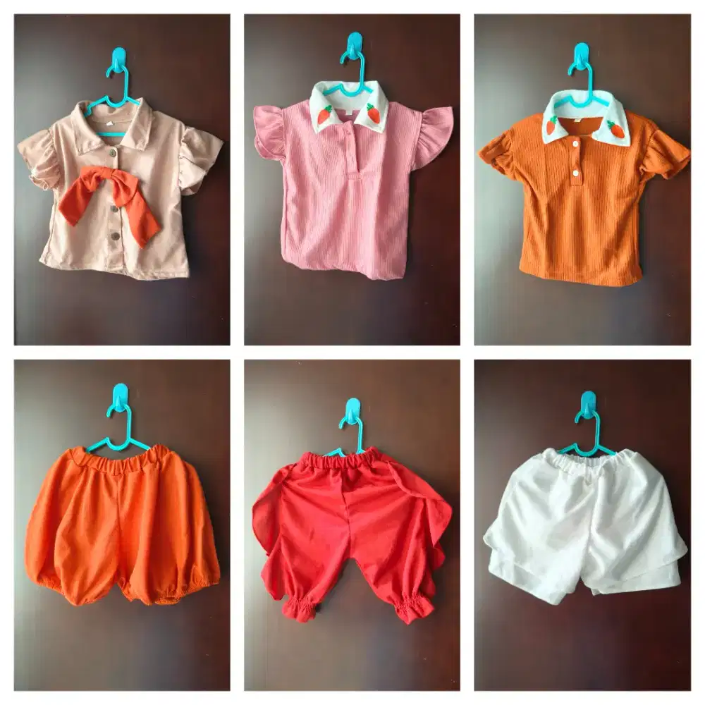3 Set baju dan celana anak usia 1 tahun (Like New)