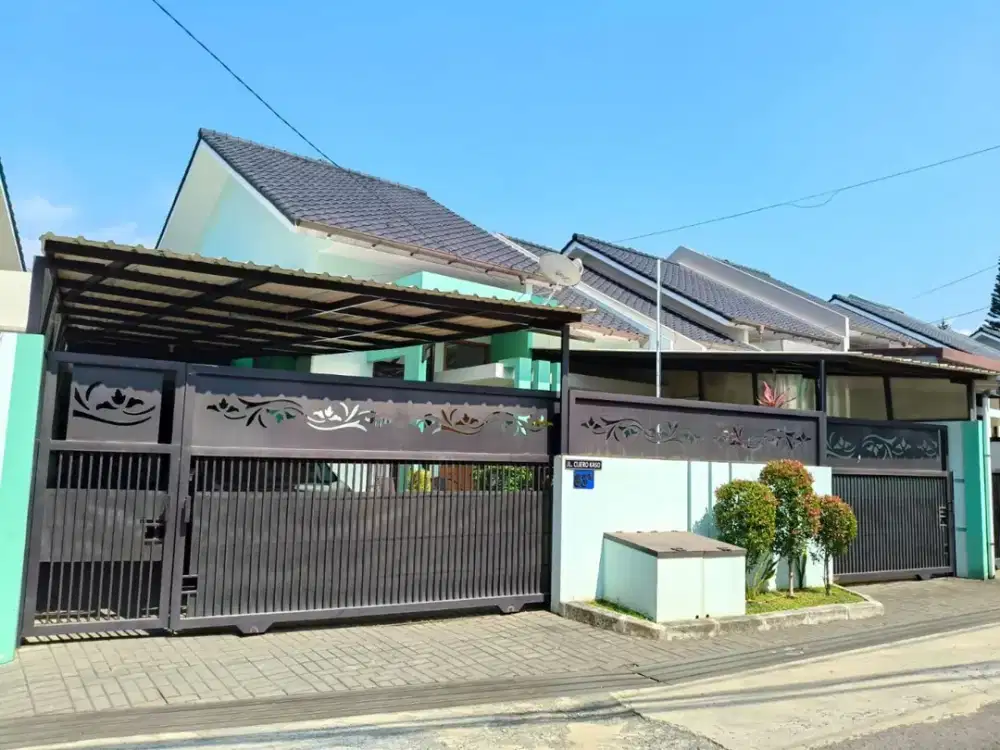 Best Price! Rumah bagus 1 lantai depan belakang ada taman nya di Sarjadi Bandung