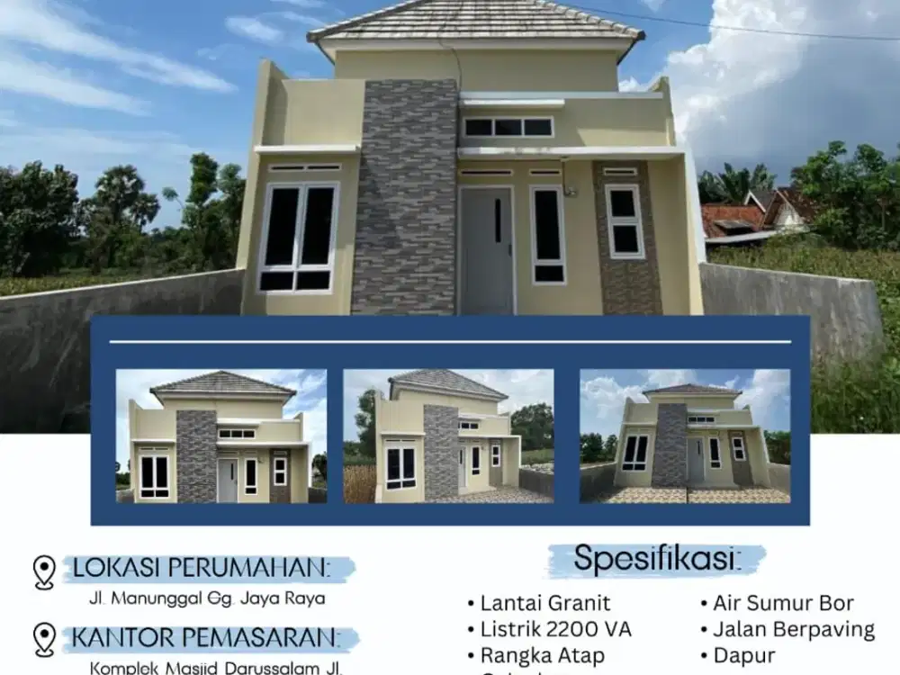 Rumah Impianmu di Manunggal Jaya Residence