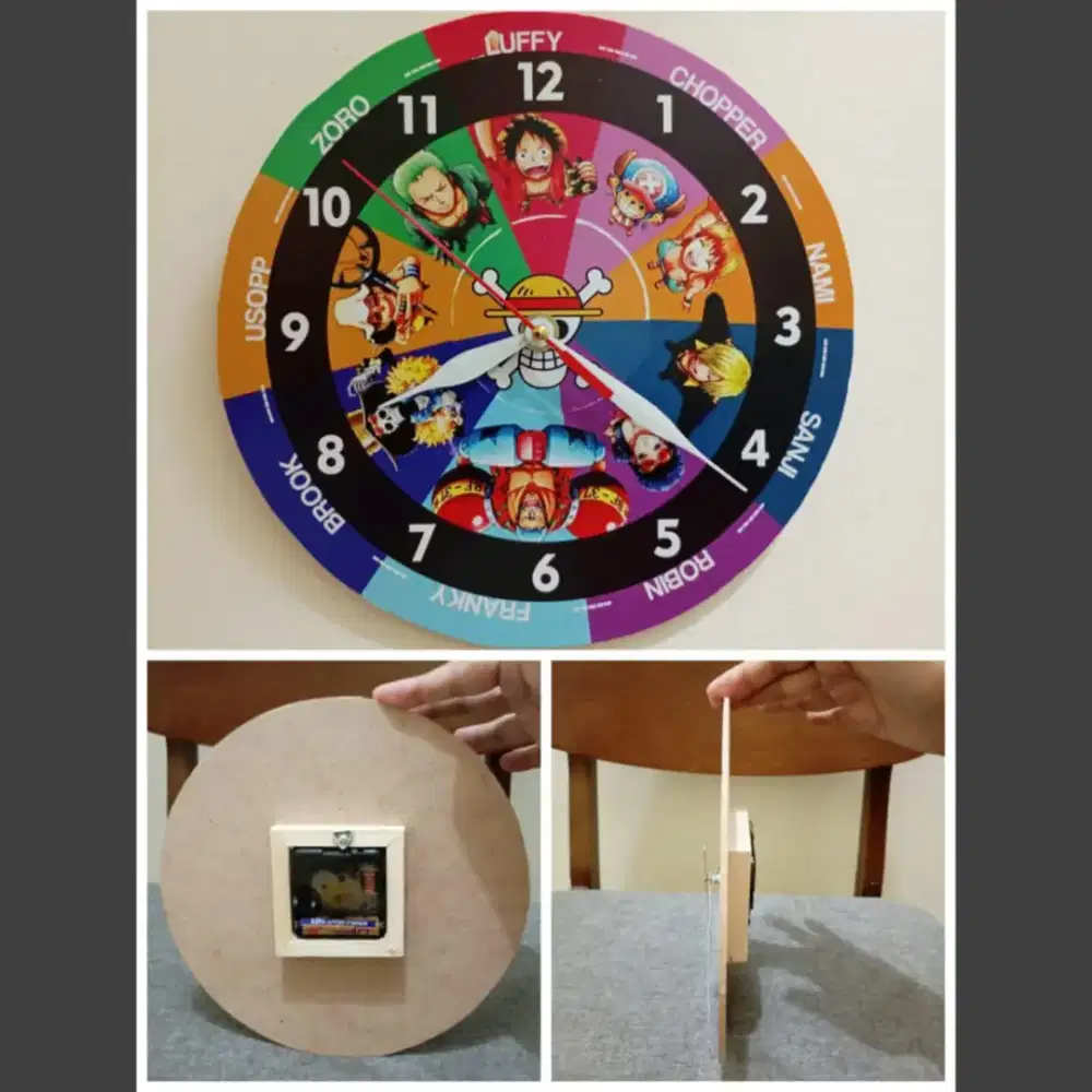 Jam Dinding Anime One Piece