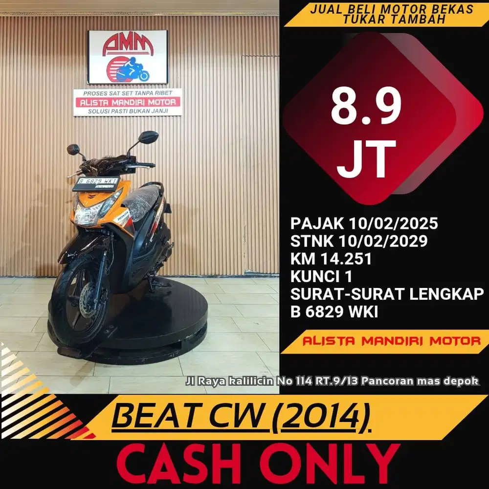 BEAT CW 2014 BISA CICIL KREDIVO SPAYLETTER GOPAYLETTER INDODANA CC 0%