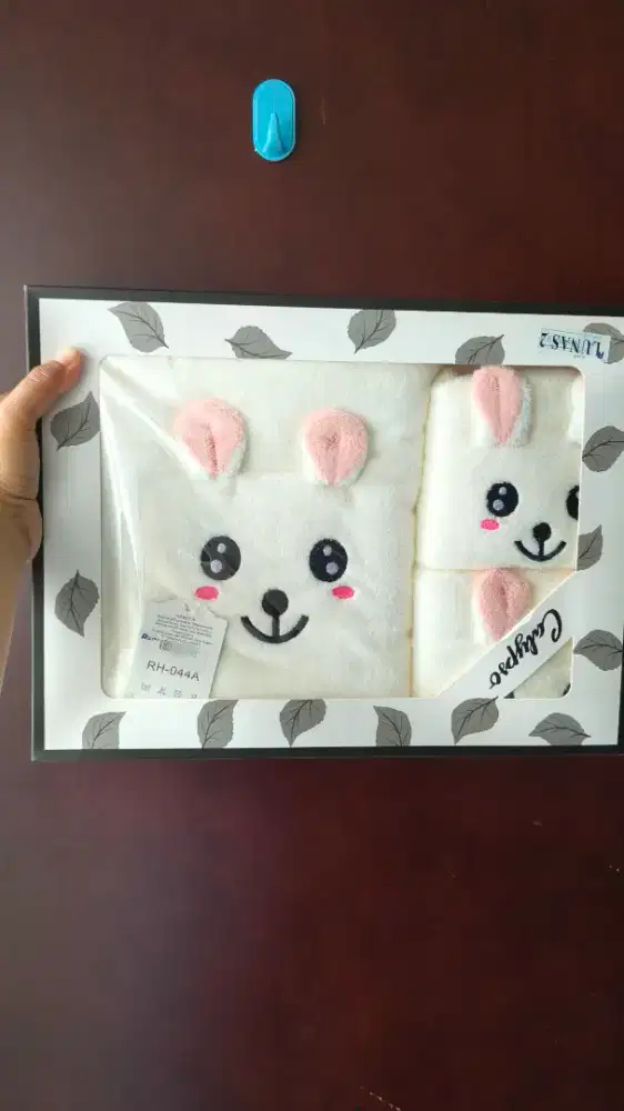 Handuk baby - Warna putih (New)